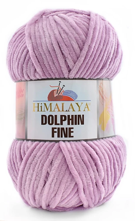 Włóczka Dolphin Fine Himalaya 515 blady fiolet