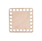 Baza dno koszyka / kwadrat / 10x10 cm / otwory 7 mm