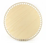 Baza dno koszyka / koło / średnica 25 cm / otwory 7 mm