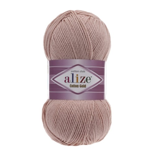 Alize Cotton Gold - 161 brudny róż