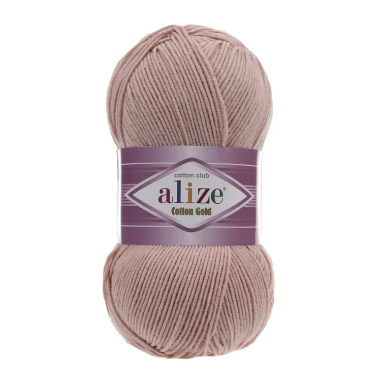 Alize Cotton Gold - 161 brudny róż