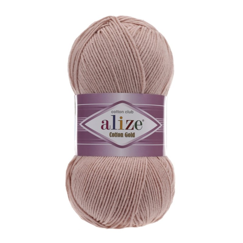 Alize Cotton Gold - 161 brudny róż