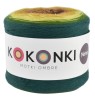 KOKONEK Merino 582 Smaki lasu - Ciemna zieleń/paproć/limetka/musztarda/ciepły beż/brąz