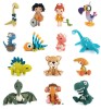 Książka Dinosaurs, Mammoths and More Prehistoric Amigurumi - w języku angielskim