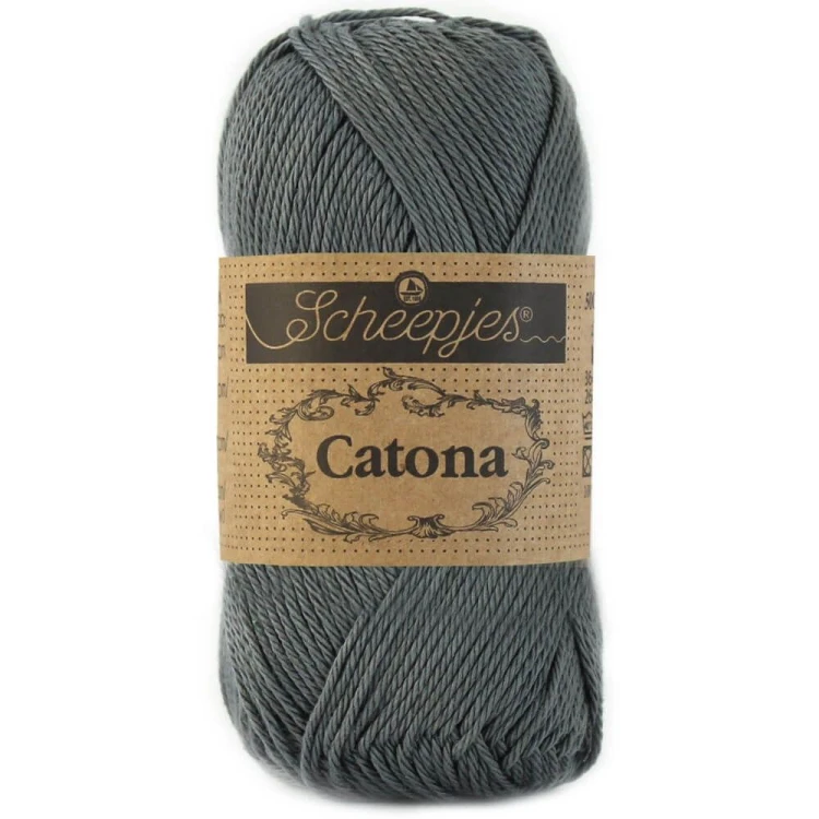 Włóczka Scheepjes Catona 501 / 50 g - beton