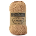Włóczka Scheepjes Catona 502 / 50 g - karmel