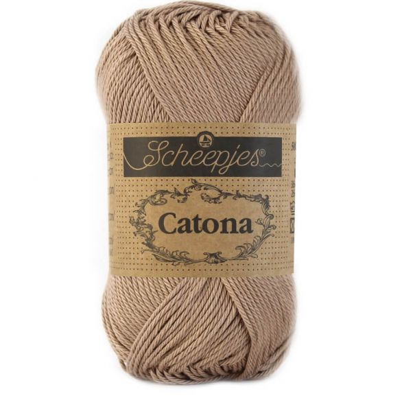Włóczka Scheepjes Catona 506 / 25 g - ciemny karmel