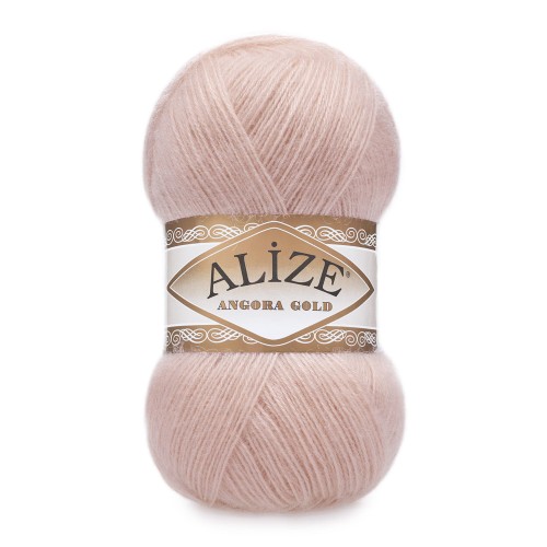 Włóczka Alize Angora Gold - 161 pudrowy róż
