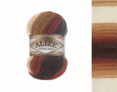 Włóczka Alize Angora Gold Batik 2626