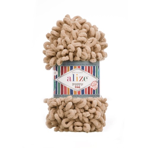 Włóczka Alize Puffy Fine - 415 piasek pustyni