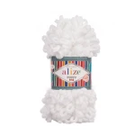 Włóczka Alize Puffy Fine 055 / biel