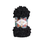 Włóczka Alize Puffy Fine 060 / czerń