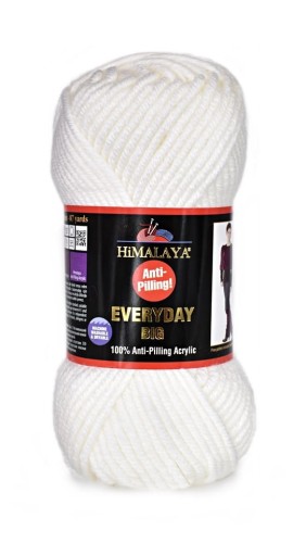 Włóczka Himalaya Everyday Big - 70801 biel