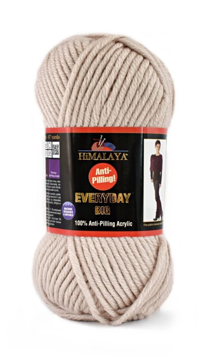 Włóczka Himalaya Everyday Big - 70803 beżowoszary