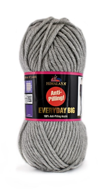 Włóczka Himalaya Everyday Big - 70809 jasny szary