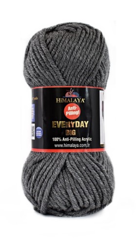 Włóczka Himalaya Everyday Big - 70811 ciemny szary