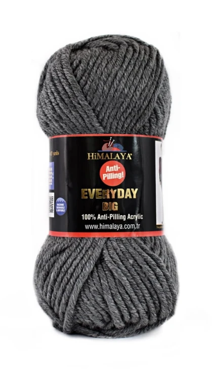 Włóczka Himalaya Everyday Big - 70811 ciemny szary