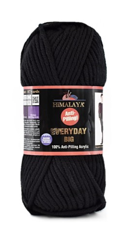 Włóczka Himalaya Everyday Big - 70824 czerń