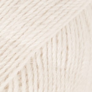 Włóczka Drops Alpaca Uni Colour - 100 - ecru