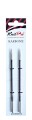 Druty do wymiennych żyłek KnitPro Karbonz - z włókna węglowego 3,0 mm