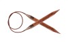 Druty z żyłką KnitPro Ginger - drewniane z akrylową żyłką