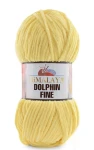 Příze Himalaya Dolphin Fine 502 žlutá