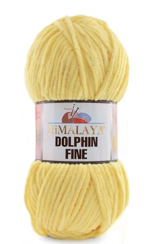 Włóczka Himalaya Dolphin Fine 502 żółty