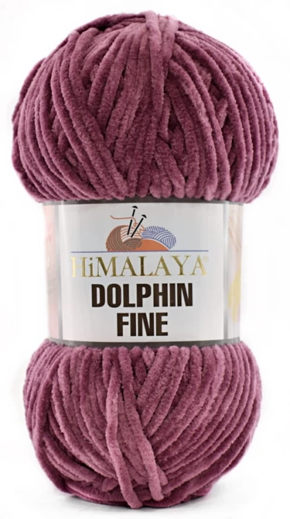 Włóczka Himalaya Dolphin Fine 519 ciemny wrzos