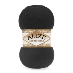 Włóczka Alize Angora Gold 60 / czarny