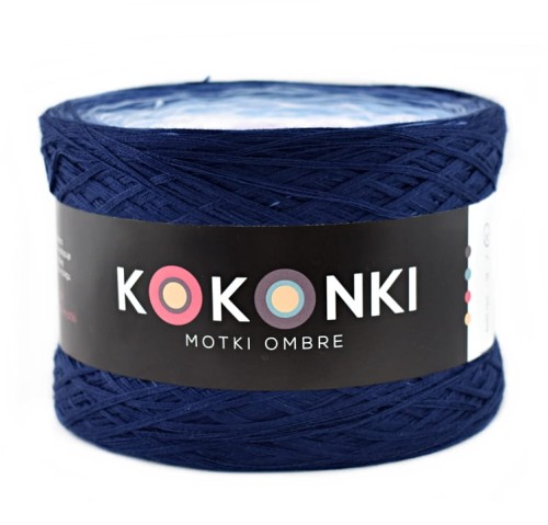 KOKONEK Granat/atrament/błękit/biel/lawenda/wrzos