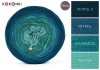 KOKONEK Merino 588 - Petrol II/petrol/szmaragd/patyna
