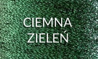 Nić metalizowana LUREX by KOKONKI / ciemna zieleń / szpulka ~ 800 m