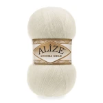 Włóczka Alize Angora Gold 01 / krem