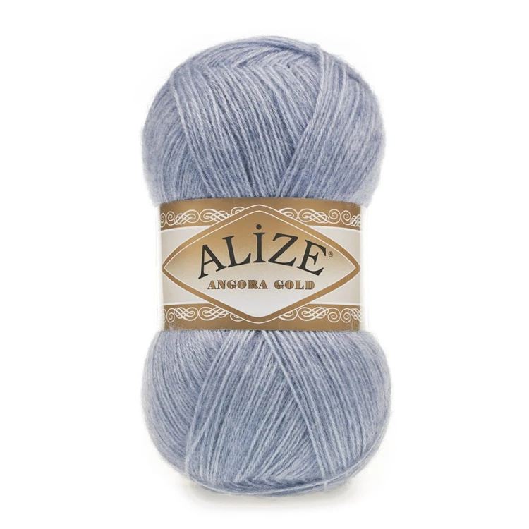 Alize Angora Gold - 221 denim melanż