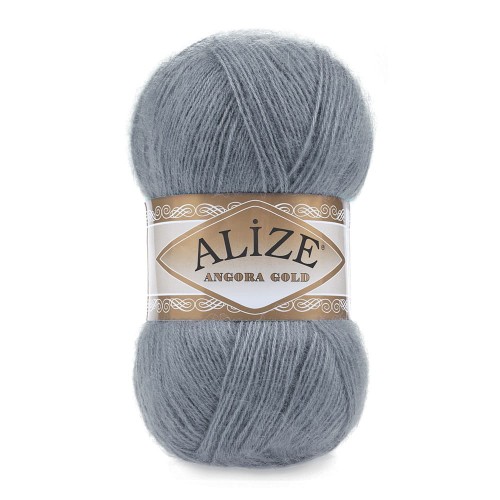 Alize Angora Gold - 87 średni szary