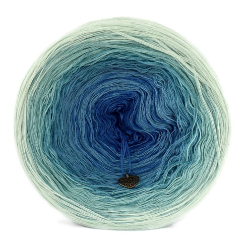 KOKONEK Jasna pistacja/patyna/jasny petrol/denim/atrament