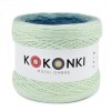 KOKONEK Jasna pistacja/patyna/jasny petrol/denim/atrament