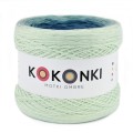 KOKONEK Jasna pistacja/patyna/jasny petrol/denim/atrament