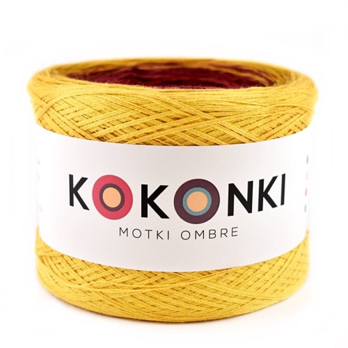 KOKONEK Kurkuma/musztarda/malaga/burgund