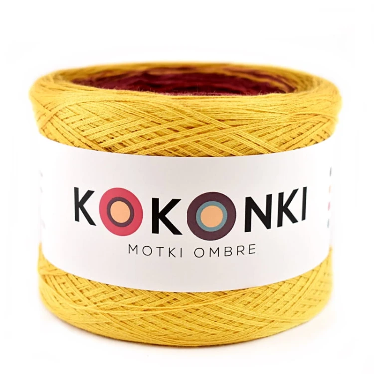 KOKONEK Kurkuma/musztarda/malaga/burgund