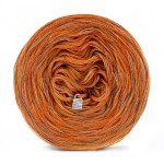 KOKONEK SIX Merino S009 - Ciemny beż/koniak/miodowy / 6 nitek / 230 g / 100 g