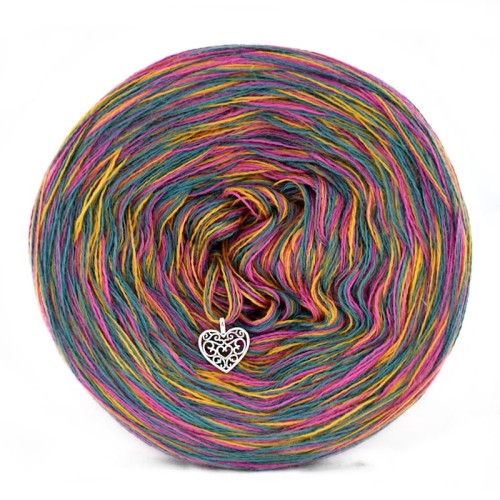 KOKONEK Merino SIX S013 - Piwonia/morski/kurkuma