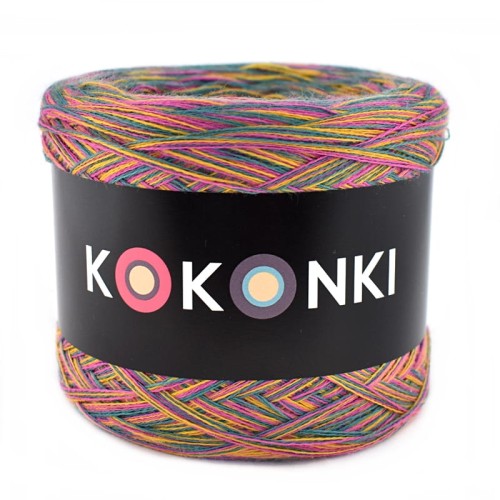 KOKONEK Merino SIX S013 - Piwonia/morski/kurkuma