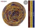 KOKONEK Merino SIX S016 - Szafir/złoty/bordo