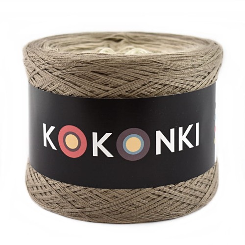 KOKONEK A159 Ciemny beż/zimny beż/krem