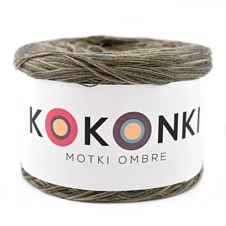 KOKONEK SIX S020 - Khaki/brązowoszary/ciemny beż