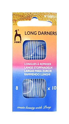 Igły do szycia ręcznego Pony numer 8 / 10 sztuk / 08852