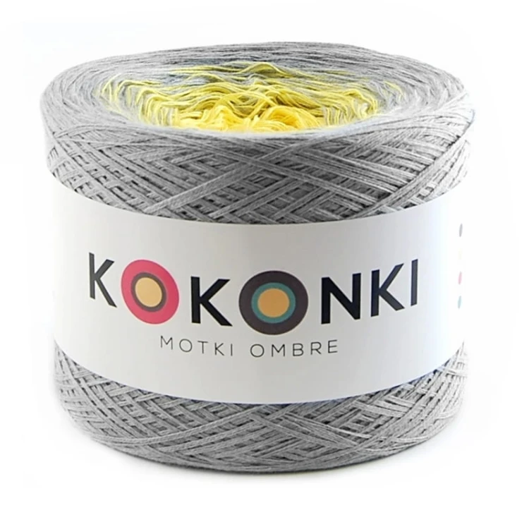 KOKONEK A794 Szary/intensywny żółty