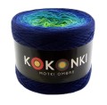 KOKONEK A431 Granat/szafir/szmaragd/zielone jabłuszko