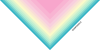 KOKONEK A759 Rainbow Marshmallows by OliMori - Turkus/mięta/wanilia/jasny róż/róż